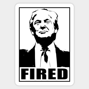 Trump Fired Sticker